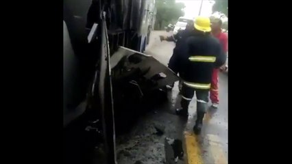 Accidente bus de la agrupación de Diomedes de Jesus