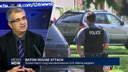 The Baton Rouge attacked was decorated ex-U.S. Marine sergeant