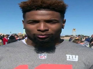 Odell Beckham shows off soccer skills, is basically a right-footed Messi