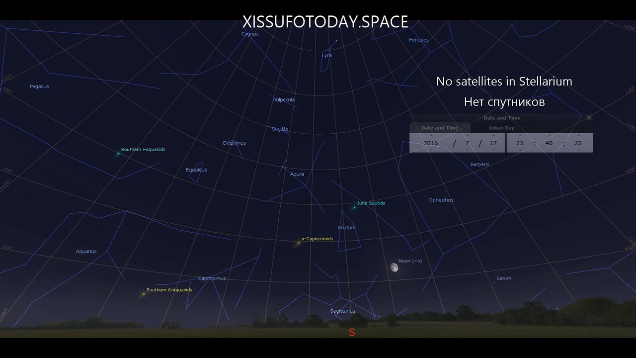 Unidentified objects in Earth orbit July 2016 UFOvni