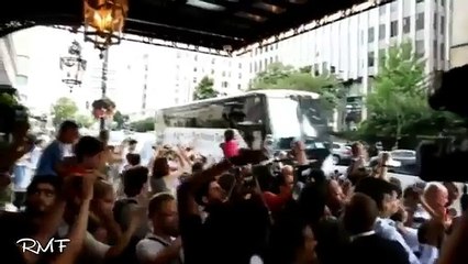 Karim Benzema attacked by crazy fan as Real Madrid arrive in Canada