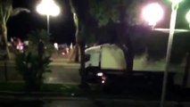 Vidéo choc attentat de Nice-france - un témoin film la scène-اللحظات الاولي لحادث الدهس بمدينة ‫‏نيس