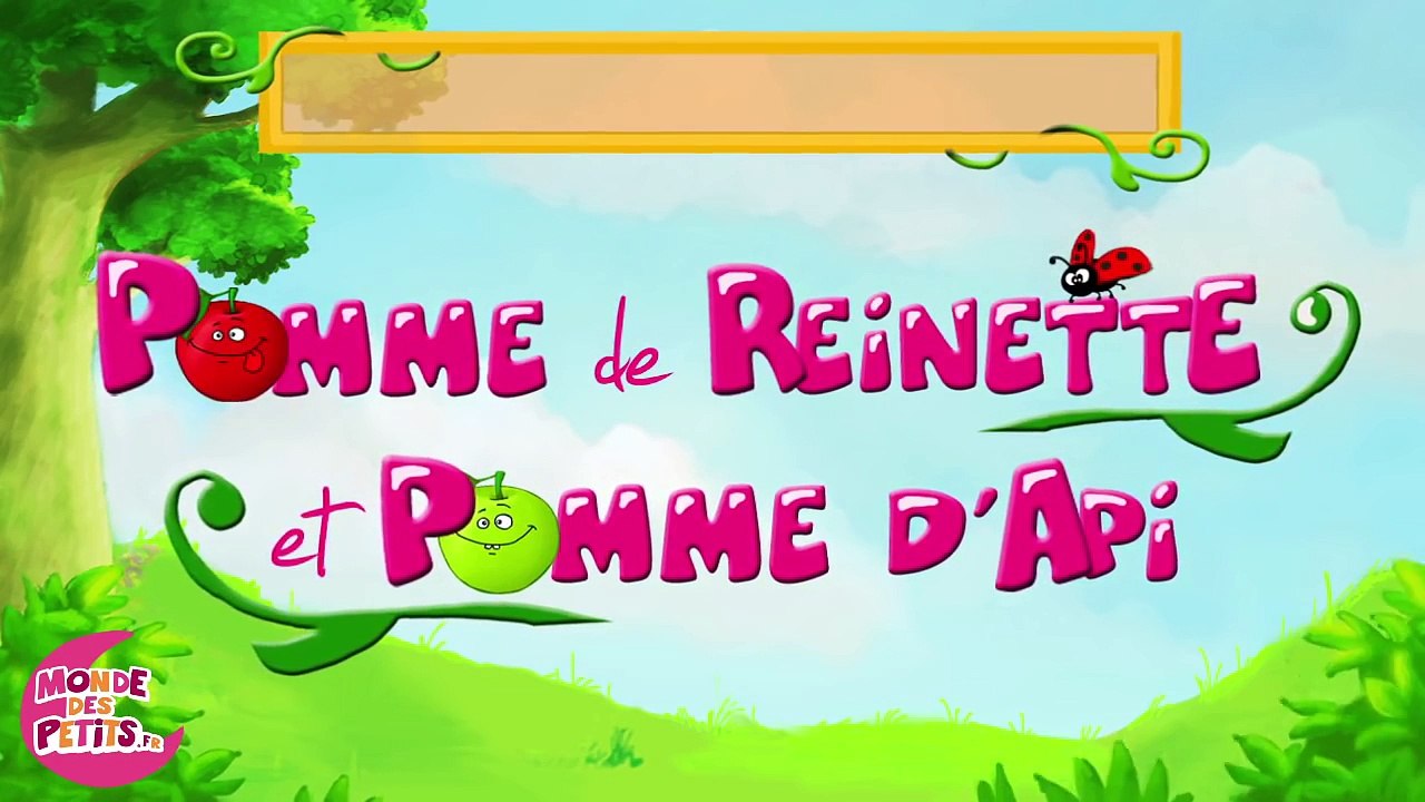 Pomme de reinette et pomme d'api