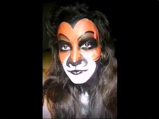 Make Scar - Lion King Makeup Artist by @priscilatherese