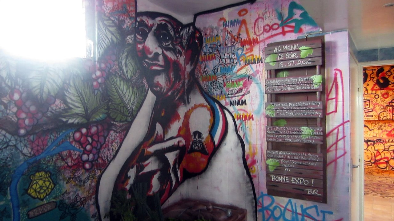 Bur-Artist à Rehab, hommage à Paul Bocuse, juillet 2016, Paris