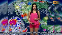 Susana Almeida Pronostico del Tiempo 18 de Julio de 2016