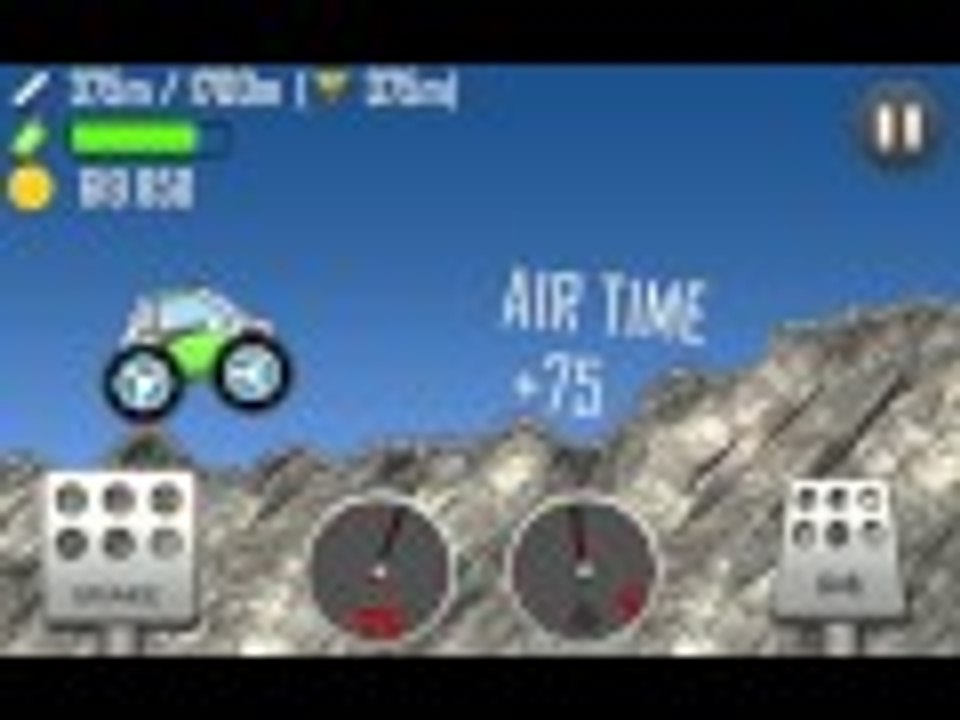 Hill Climb Racing Electric Car Fully Upgraded