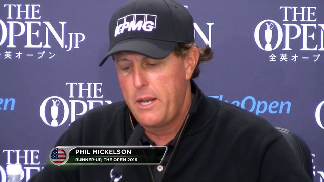 British Open - Mickelson : ''J'ai fait de mon mieux''