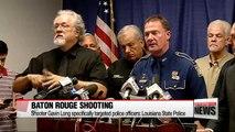 Baton Rouge gunman was targeting police officers: Louisiana State Police