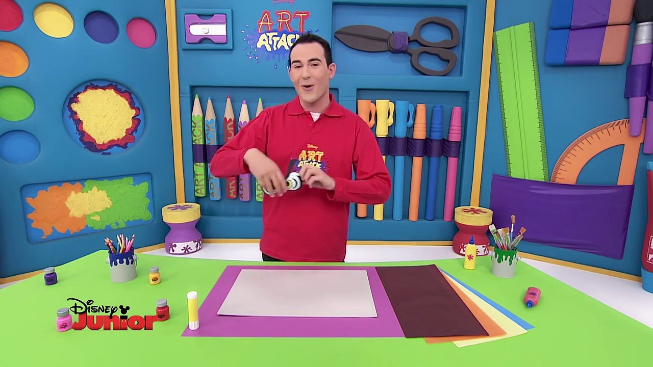 Art Attack - Technique de la Coquette Chouette - Disney Junior - VF