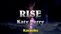 Katy Perry - Rise LOWER Key Karaoke Instrumental Lyrics Cover Sing Along