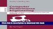 Read Computer Performance Engineering: 6th European Performance Engineering Workshop, EPEW 2009