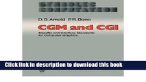 Read CGM and CGI (Symbolic Computation / Computer Graphics - Systems and Appli) (Paperback) -