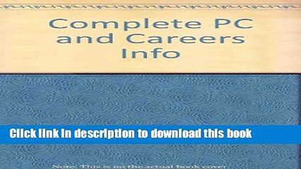 Read Complete PC Repair   Careers  Info Tech (3rd Edition) Ebook Free