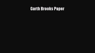 [PDF] Garth Brooks Paper Download Online