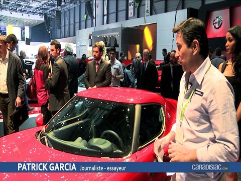 Genève 2013 - Alfa Romeo 4C, vous allez l'aimer