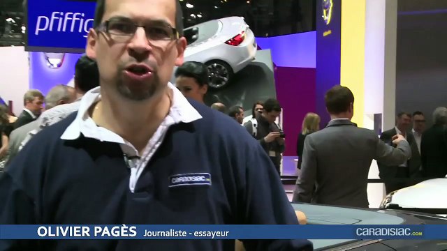 Genève 2013 - Opel Cascada : jolie