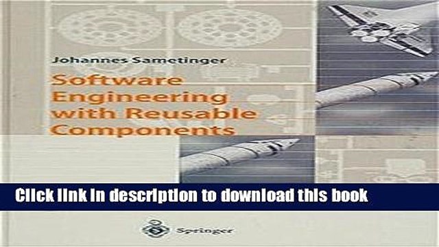 Read Software Engineering with Reusable Components Ebook Free