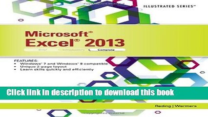 Download Microsoft Excel 2013: Illustrated Complete  PDF Online