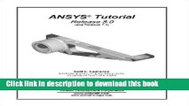 Read ANSYS Tutorial Release 8  Ebook Online