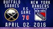 04-03-16 Rangers Post-Game BUF-NYR.