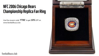NFC 2006 CHICAGO BEARS Championship Rings Replica www.FootballBuzz.Club