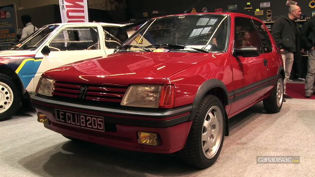 En direct de Rétromobile 2013 - Peugeot 205 : happy 30 ans to you !