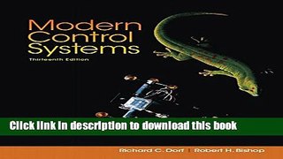 Read Modern Control Systems (13th Edition)  Ebook Free