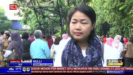 Para Orangtua Apresiasi Imbauan Antar Anak Bersekolah Hari Pertama