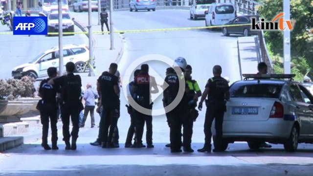 Penyerang cuba serang mahkamah Ankara dibunuh