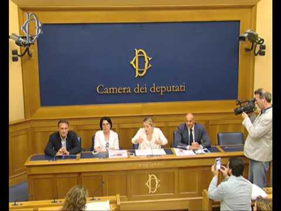 Roma - Iniziative Fratelli d’Italia - Conferenza stampa di Giorgia Meloni (14.07.16)
