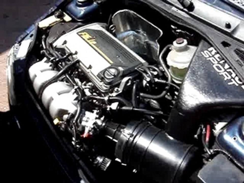 moteur Clio mini Gr A au ralenti avec admission Gr A