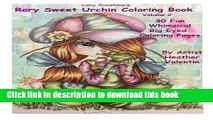 Read Lacy Sunshine s Rory Sweet Urchin Coloring Book Volume 2: Fun Whimsical Big Eyed Art (Lacy
