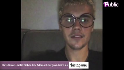 Chris Brown, Justin Bieber, Kev Adams, : Leur gros délire sur Intagram !