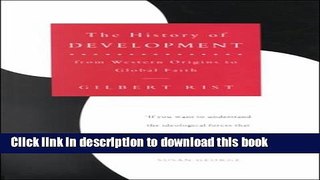Read History of Development  Ebook Free