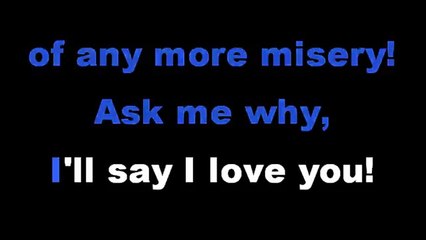The Beatles - Ask Me Why - Karaoke - Lyrics