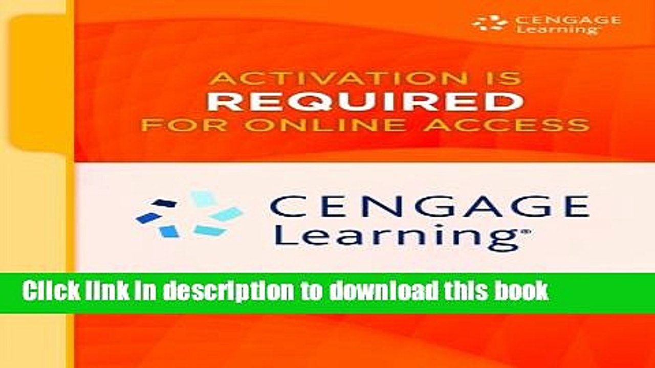 Read CengageNOW with Business Law Digital Video Library Online Access, 1 term (6 months) Printed