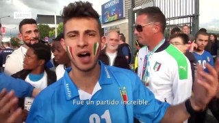 Italia se vengó y sacó de la Eurocopa a la bicampeona España