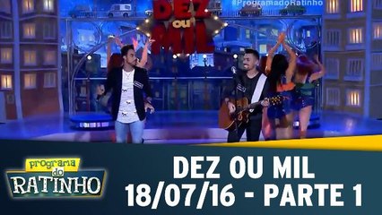 Programa de Segunda - 18.07.16 - Parte 1