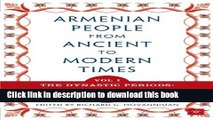 Read Books The Armenian People from Ancient to Modern Times: Volume I: The Dynastic Periods: From