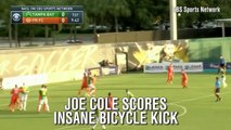 Joe Cole scores insane bicycle kick