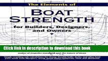 Read The Elements of Boat Strength: For Builders, Designers, and Owners  Ebook Free