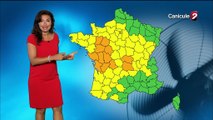 Prévision météo France présentée par Anaïs Baydemir du 19 juillet 2016