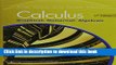 Read ADVANCED PLACEMENT CALCULUS 2016 GRAPHICAL NUMERICAL ALGEBRAIC FIFTH    EDITION STUDENT