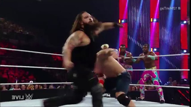 John Cena, Enzo Amore, Big Cass & The New Day vs. The Club & The Wyatt Family: Raw, July 18, 2016