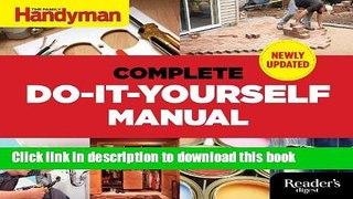 Read The Complete Do-it-Yourself Manual Newly Updated  Ebook Free