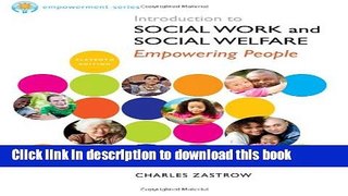 Read Brooks/Cole Empowerment Series: Introduction to Social Work and Social Welfare  Ebook Free