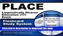 Read Book PLACE Linguistically Diverse Education (17) Exam Flashcard Study System: PLACE Test