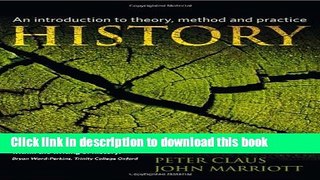 Read Books History: An Introduction to Theory, Method, and Practice ebook textbooks