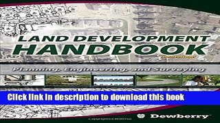 Read Land Development Handbook  Ebook Free